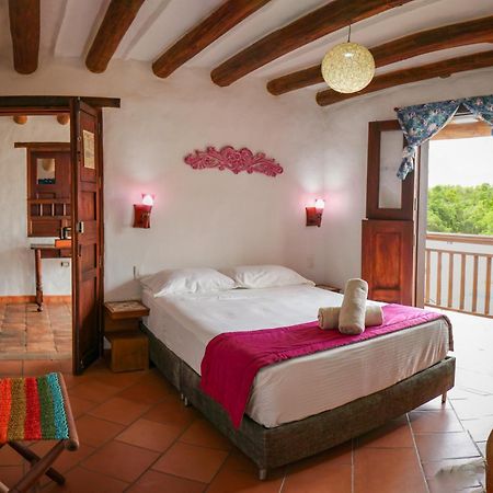 Hotel Casa El Mandarino By Mh Barichara Exteriör bild