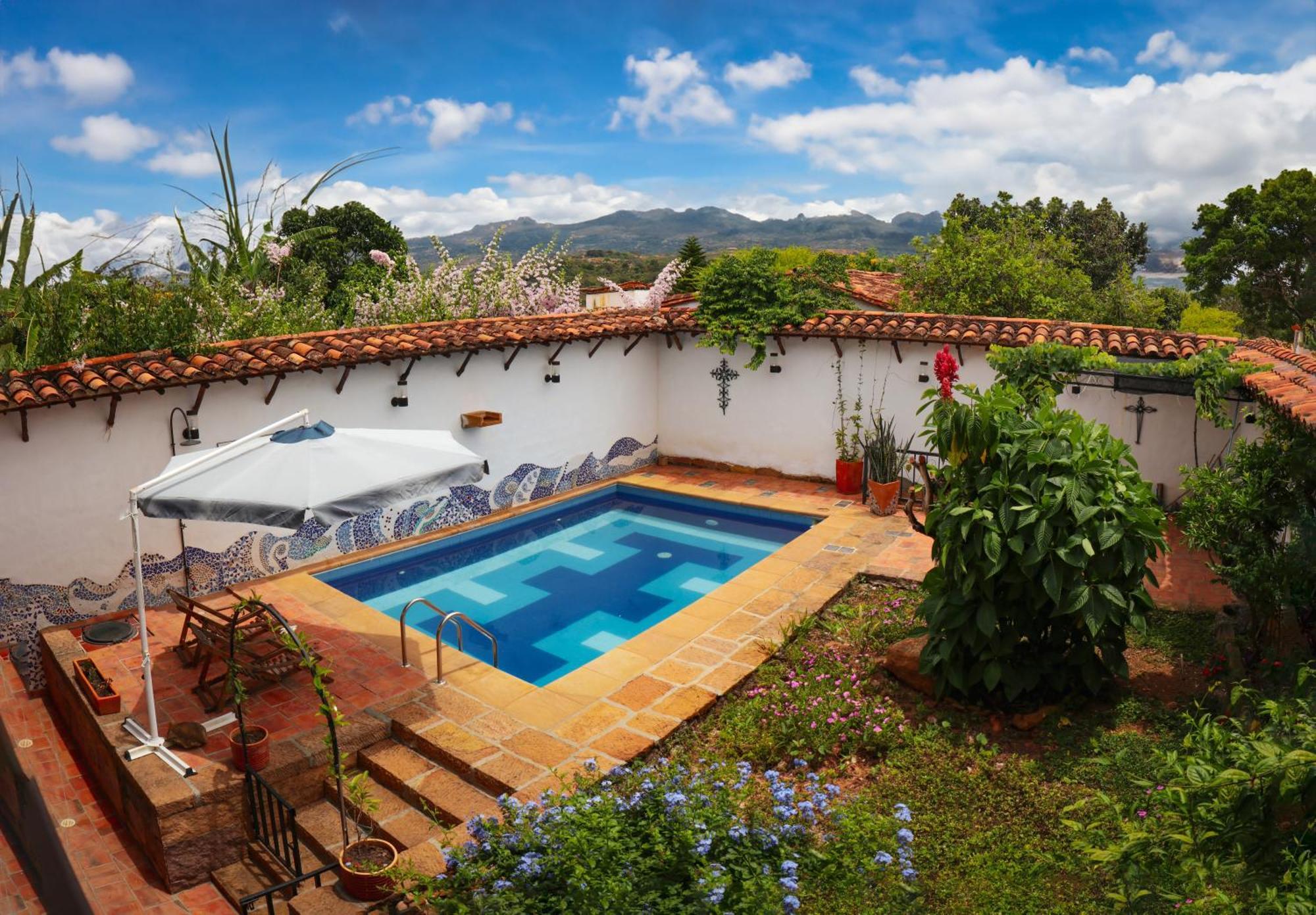 Hotel Casa El Mandarino By Mh Barichara Exteriör bild