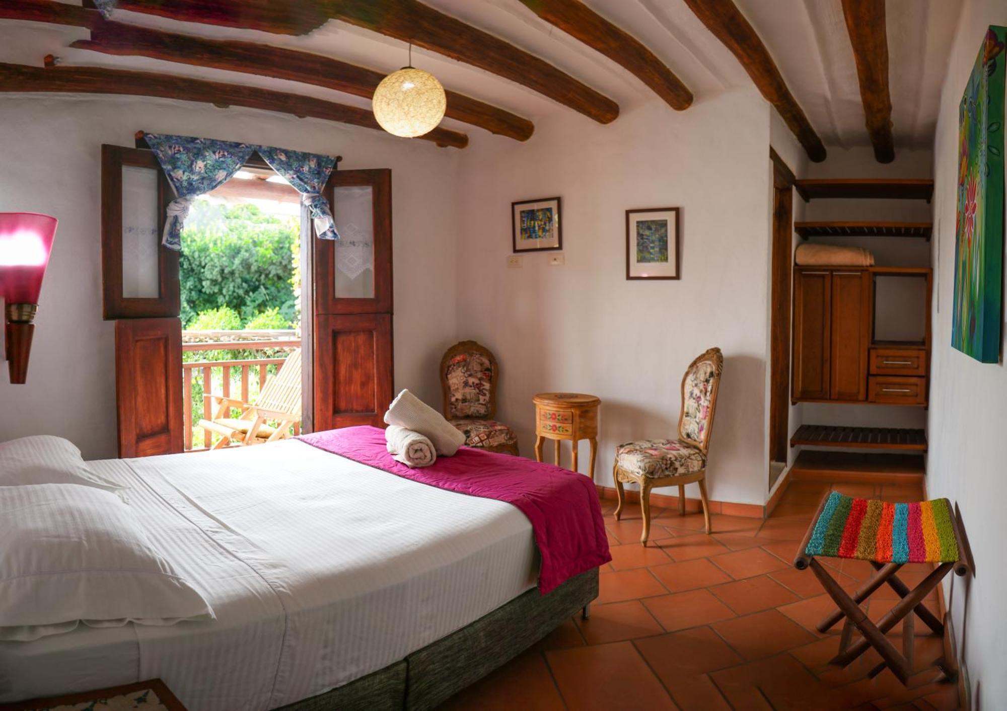 Hotel Casa El Mandarino By Mh Barichara Exteriör bild