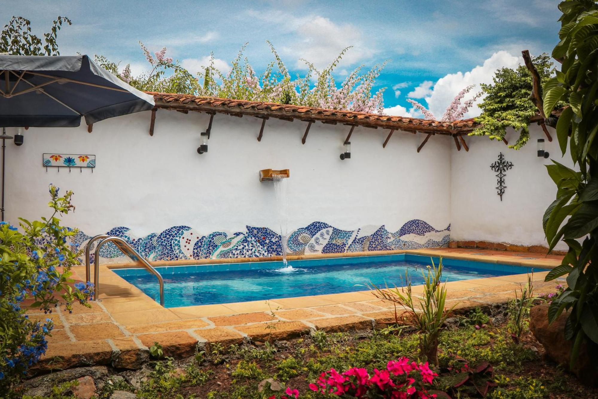 Hotel Casa El Mandarino By Mh Barichara Exteriör bild